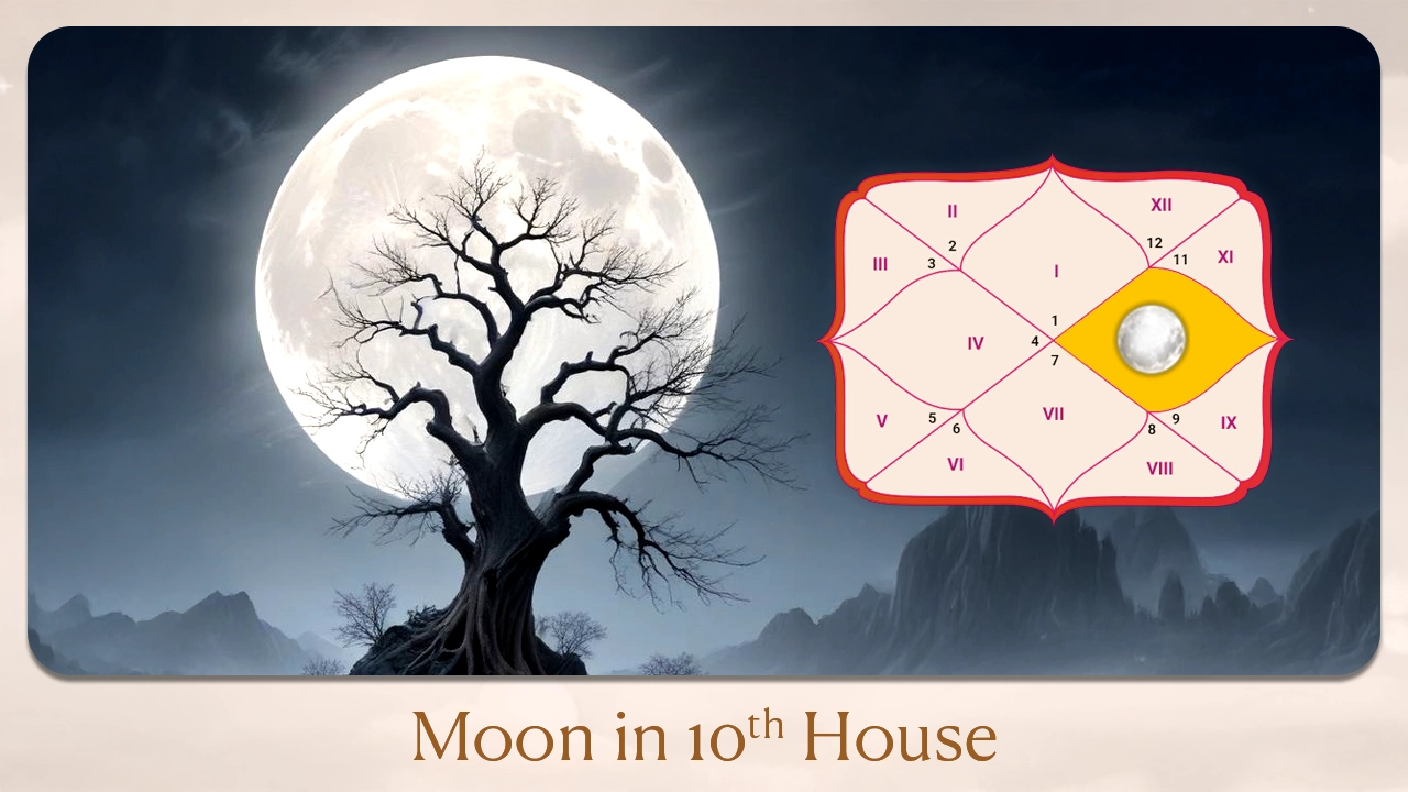 Moon in 10th House